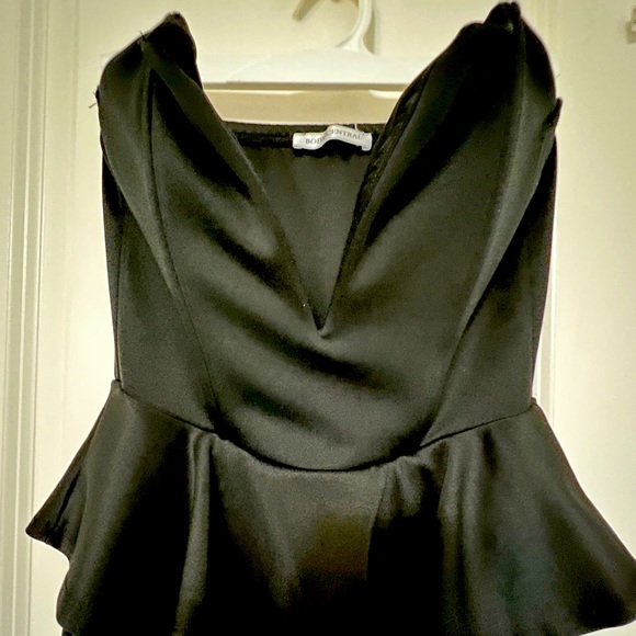 Body Central Dresses & Skirts - Black Strapless Mini Dress